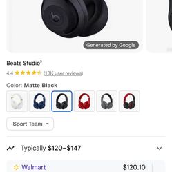 Beats Headphones 60$ No Case