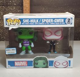 Marvel Comics Barnes and Noble Exclusive She-Hulk / Spider-Gwen Funko Pop
