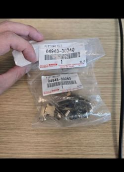 Part # 04948 dash 30240 Toyota OEM Genuine FITTING KIT, DISC BRAKE, REAR