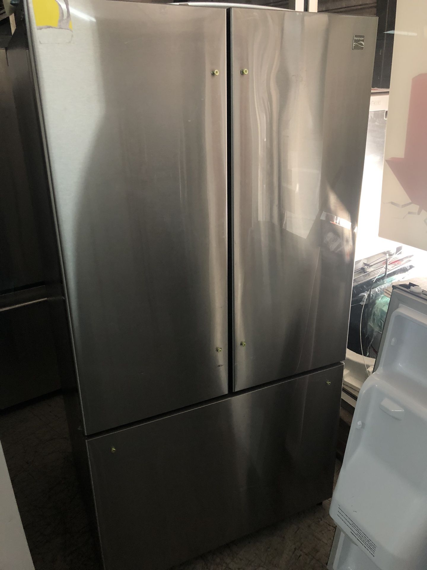 Kenmore 36” 26 Cu ft French Door Bottom Freezer Refrigerator