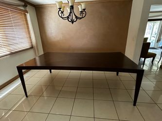 Artistic Modern Designer Wood Dining Table