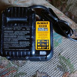 Two of them. DeWalt battery and charger