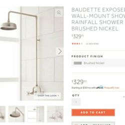 Two Handles Shower Set