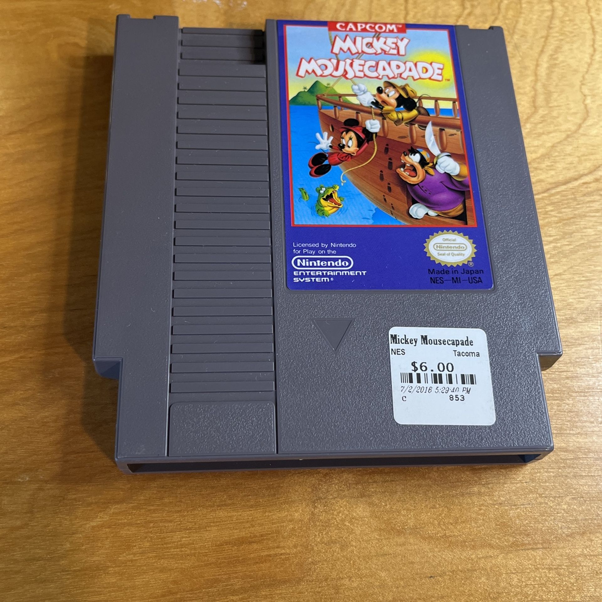 Nintendo NES - Mickey Mousecapade