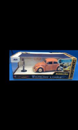 Jada Transformers Bumblebee VW Beetle & Charlie Set