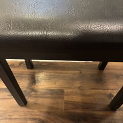 Like newPiano Chair Seat with   Leather Cushion cover