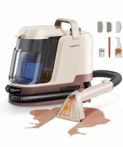 Portable Carpet and Upholstery for Deep Cleaner Portable Carpet Cleaner with 3 Brush Heads for Cars, Pets 2in1 Upholstery Cleaner Machine for Spot, Ru