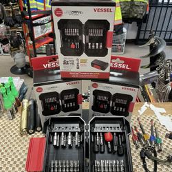 Vessel 52 Pcs Impact Ball Screwdriver Bit Set ( Each ) JAPAN MADE