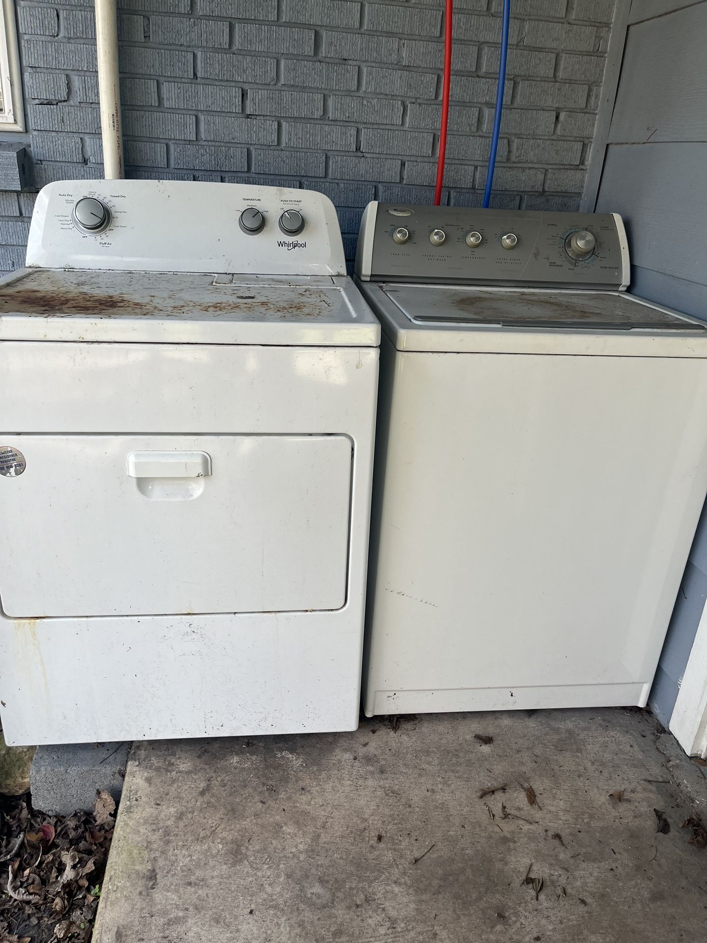 Washer And Dryer
