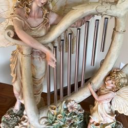 Harp And Angel Wind Chimes 