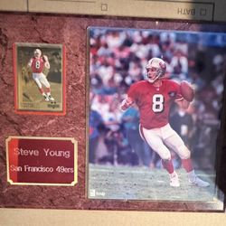 Steve Young  49ers  plaque