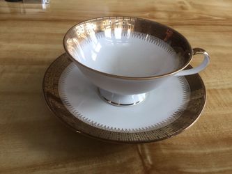 Vintage Weimar Saucer & Cup