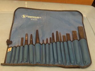 CORNWELL TOOLS KCP17S - 14 Piece Punch and Chisel Set