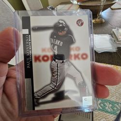 Paul Konerko 2005 Topps Pristine Baseball Card 