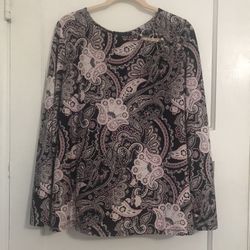 ✔️Ladies Paisley Print Women's Top 🌸