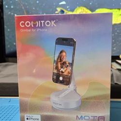 COMITOK Magnetic Auto Face Tracking Stand MOTA Tripod with Remote Controller for iPhone Follows Your Movement Hands-Free Video Recording 