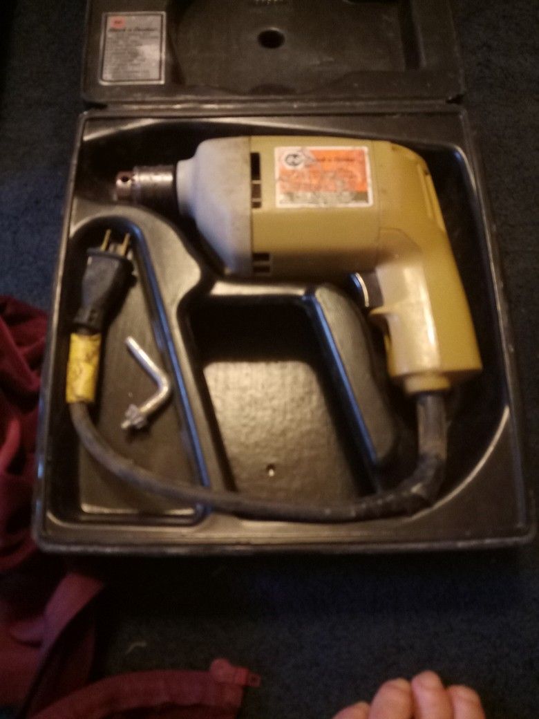 Black And Decker Drill Works Excellent