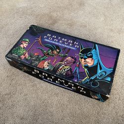 Vintage 1995 Batman Forever Movie, Battle at the Big Top 3D Board game  