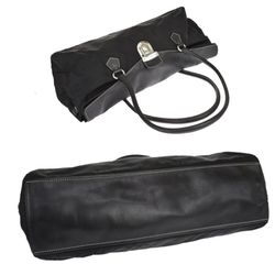 Prada Tessuto Black Nylon Shoulder Bag