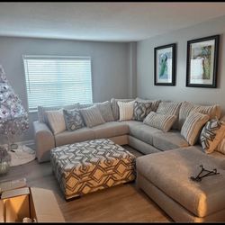Plush Sectional