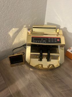 Gold money counter