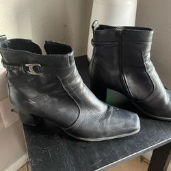 Black Ankle Boots