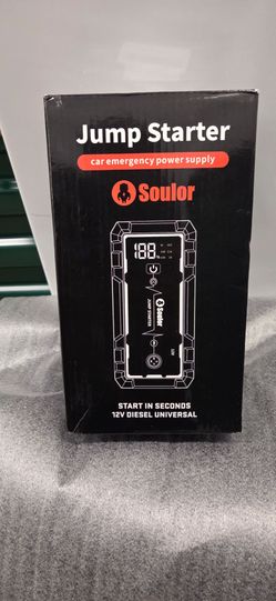 Soulor Jump Starter Car Emergency Power Supply