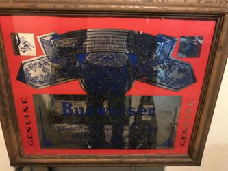 Budweiser mirror