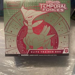 Temporal Forces Elite Trainer Box - Iron Leaves ETB - Pokemon TCG New & Sealed