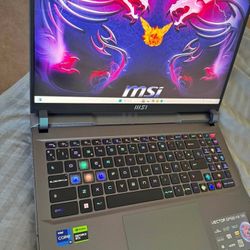 MSI Vector, i9 Gaming Laptop 