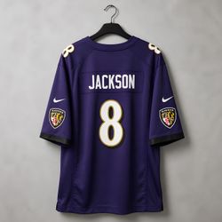 Nike Baltimore Ravens Lamar Jackson #8 Jersey XXL