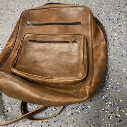 Leather Backpack