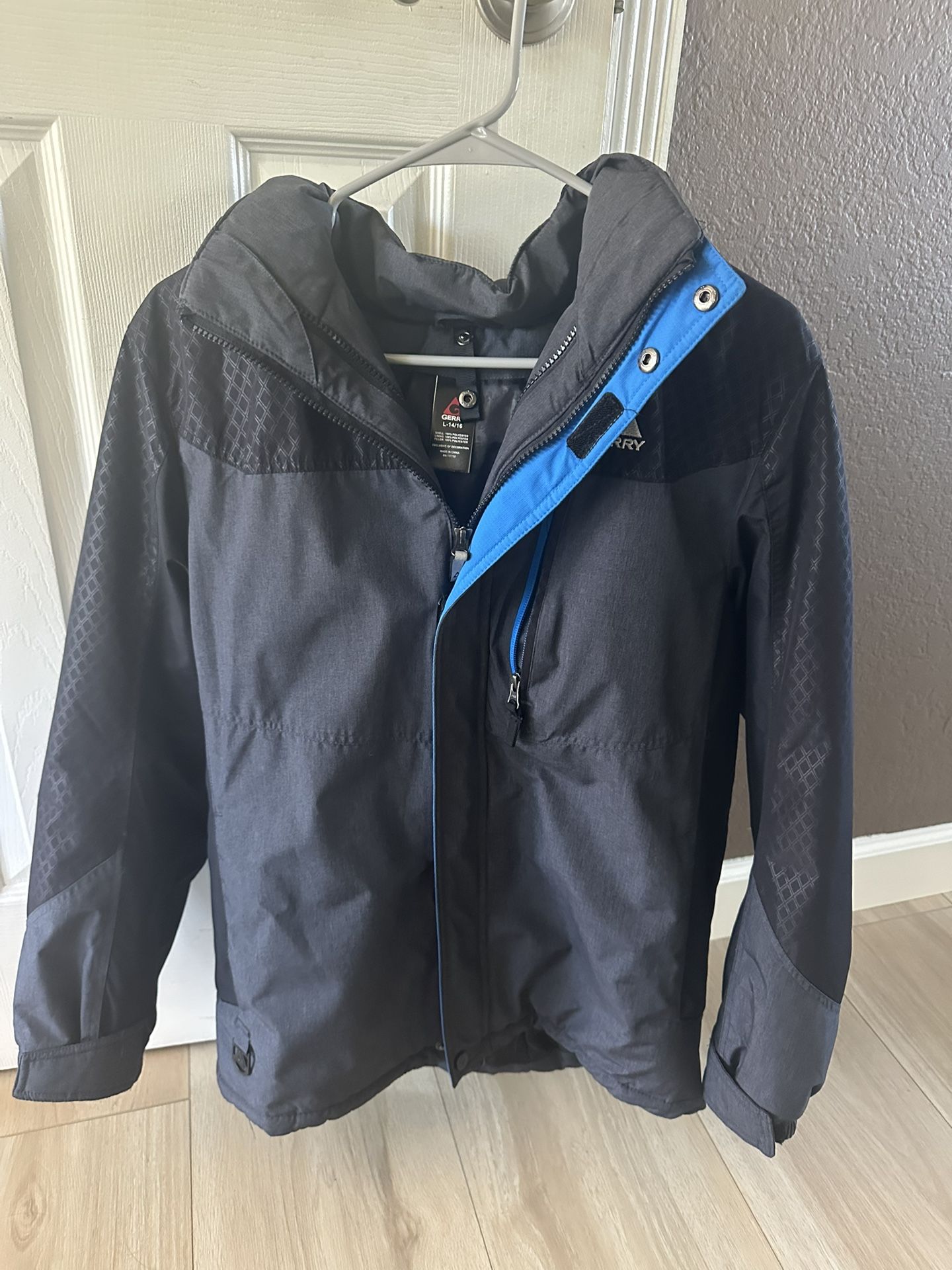 Gerry Boys Raincoat with Hood- L 14/16