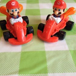 Nintendo Super Mario Bros 2022 Movie McDonald's Lot Of 2
