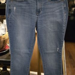 WB #1079 Womens 10, Sonoma Curvy Skinny Stretch Jeans