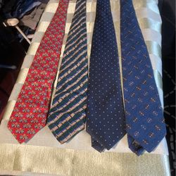 Men’s VALENTINO & ERMENEGILDO ZEGNA Ties- Italy Made