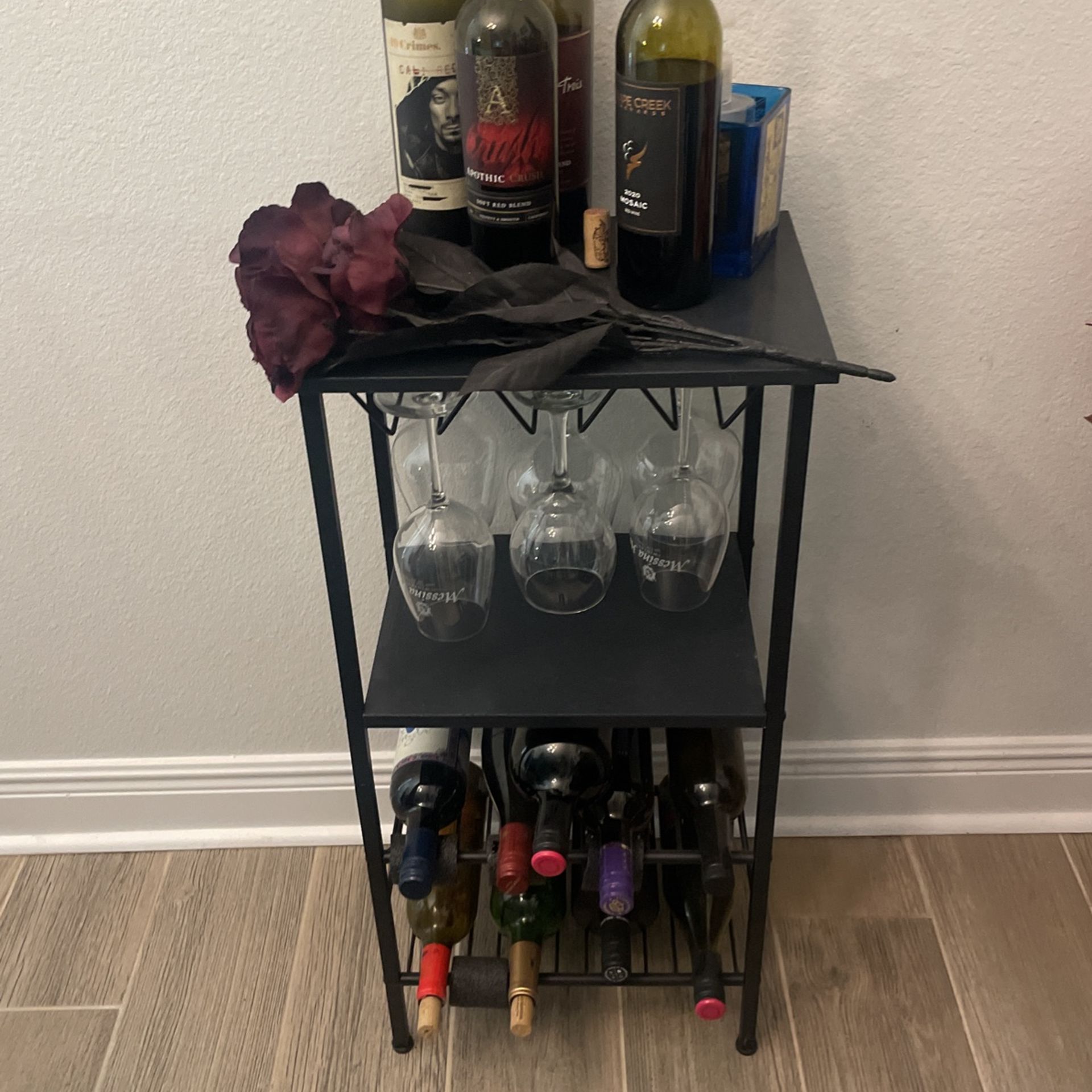 Empty Wine Bottles