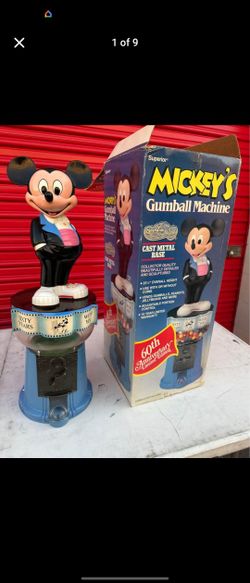 MICKY MOUSE GUMBALL MACHINE 