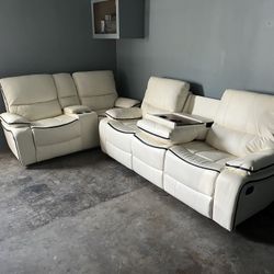 two Piece Recliner Sofas
