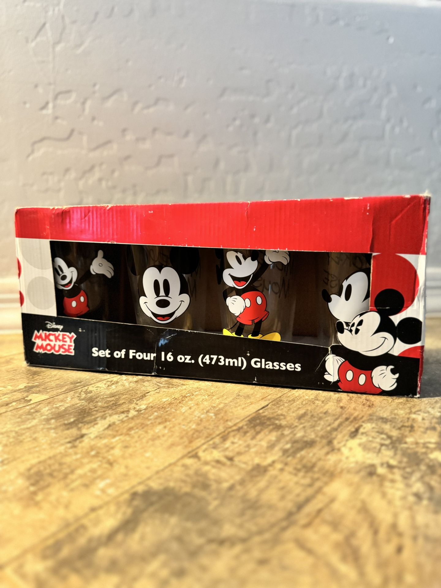 Disney Collector Mickey Glasses - 16oz