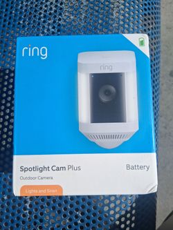 Ring spotlight cam plus