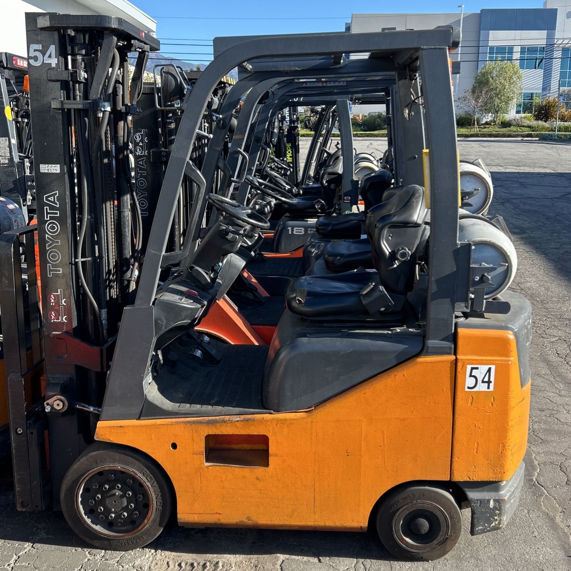 Toyota 3500 Pound Capacity Forklift