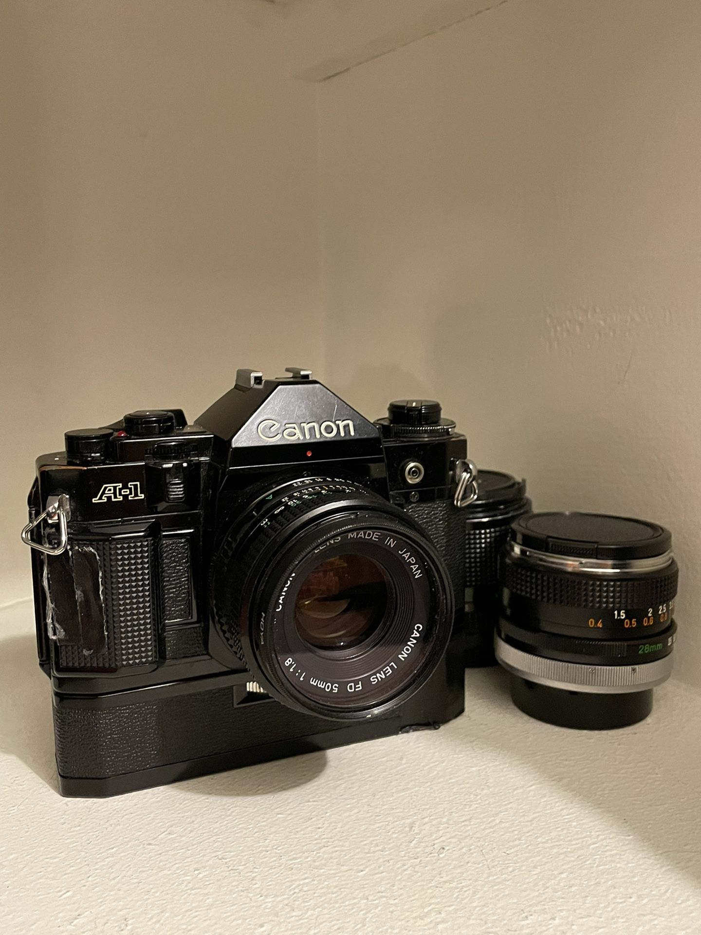 Canon A1 - 35mm SLR Camera - Black Body
