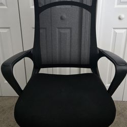 Black Mesh Back Ergonomic  Office chair