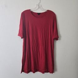 Red Tunic Top