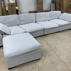 New Gray Sectional Couch