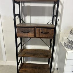 Shelf With Drawers 59”x29”x12”