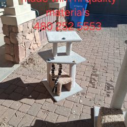 Cat tree. Cat tower. Cat scratcher. Cat bed. Cat condo. Cat post