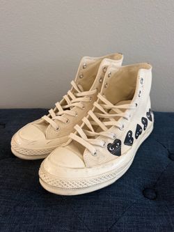 comme des garcons converse size Men’s 10