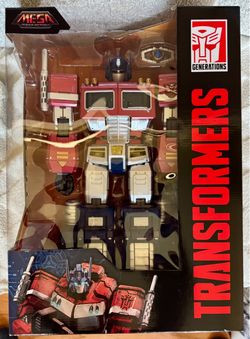 Transformers Optimus Prime Mega Generations Figure